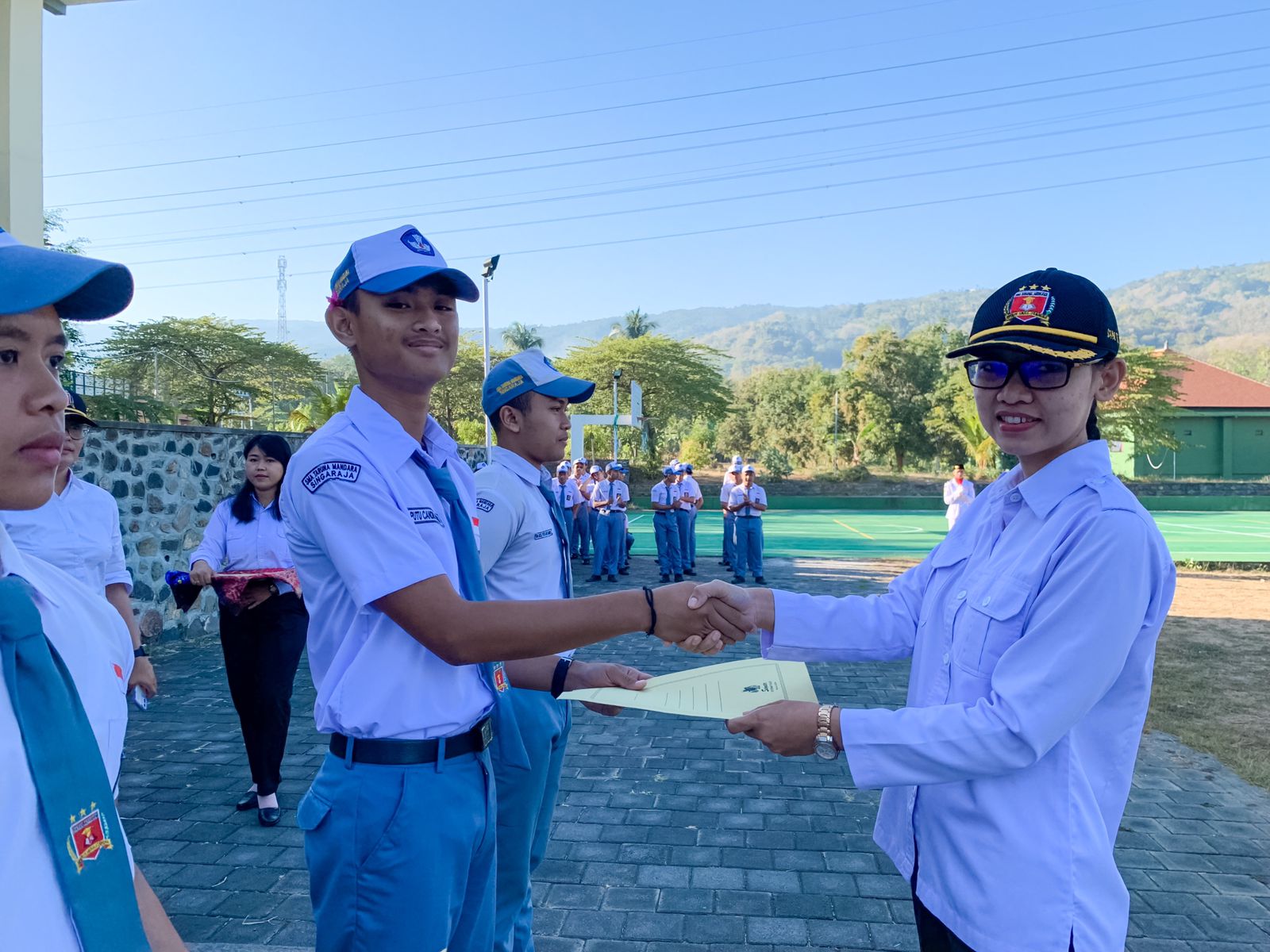 Image Upacara Bendera : Para Taruna Menjuarai Lomba dan Meraih Penghargaan Bergengsi