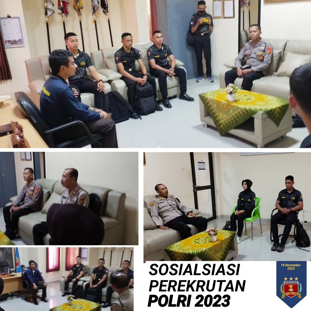 Image Sosialisasi Perekrutan POLRI