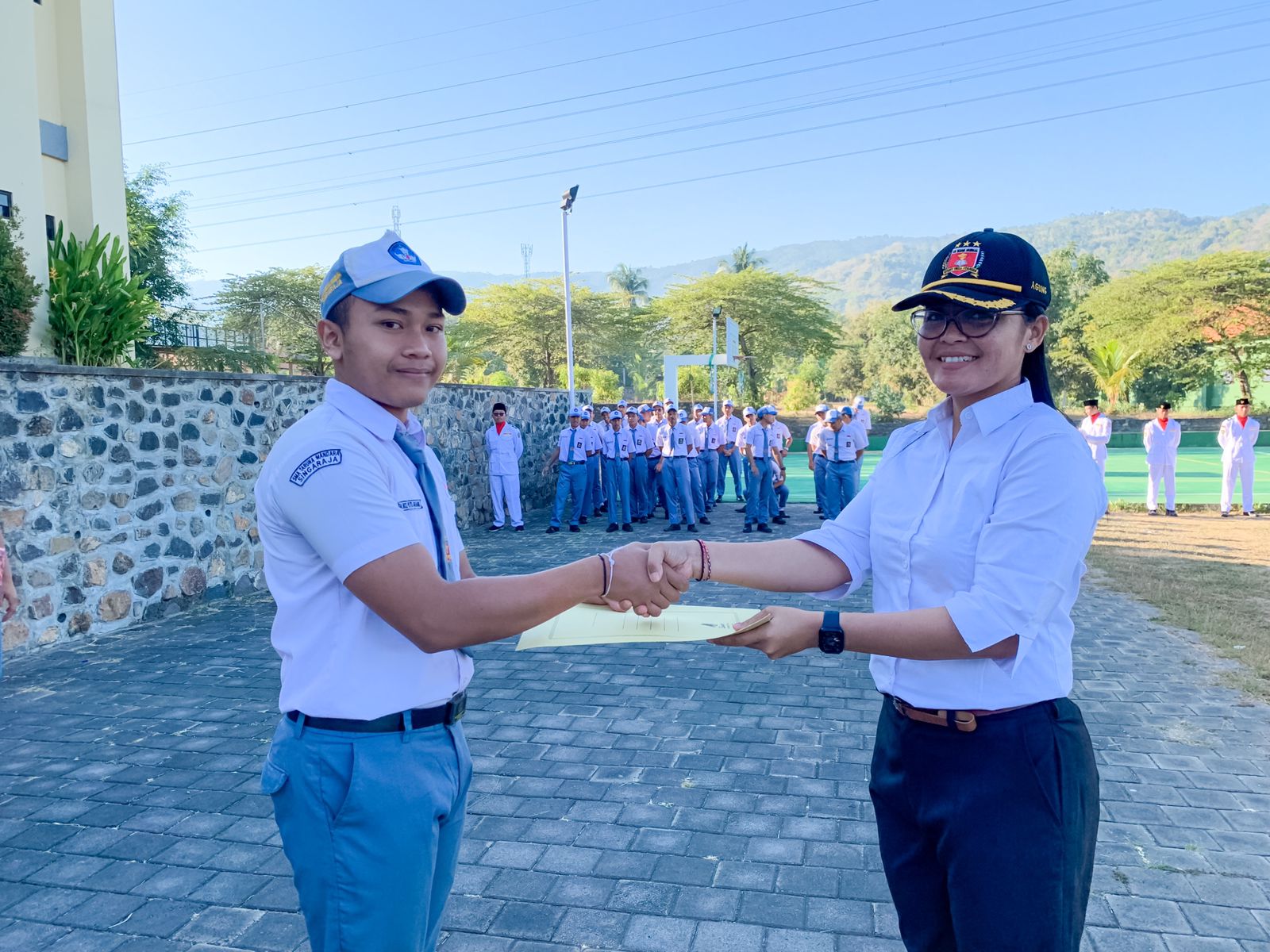 Image Upacara Bendera : Para Taruna Menjuarai Lomba dan Meraih Penghargaan Bergengsi